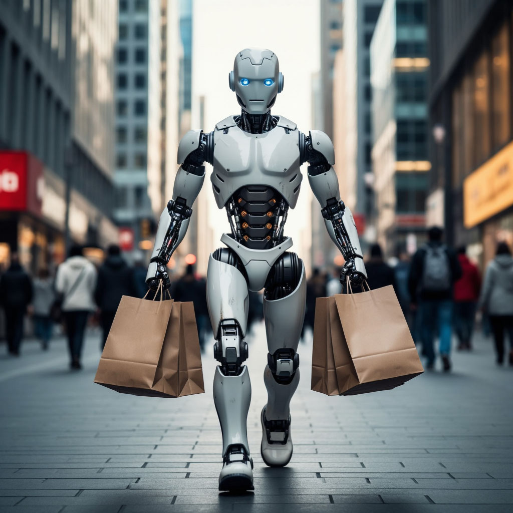 Магазин Robotekhnika.ru Робоn с покупками из магазина